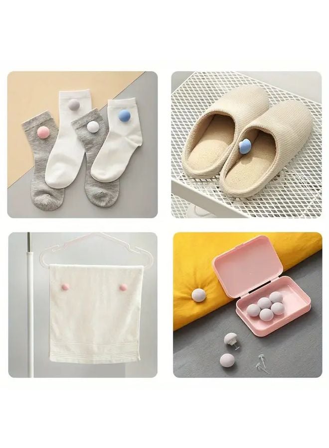 مشابك فراش وردية على شكل فطر 20 قطعة مثبتات شراشف مضادة للانزلاق - Image 5