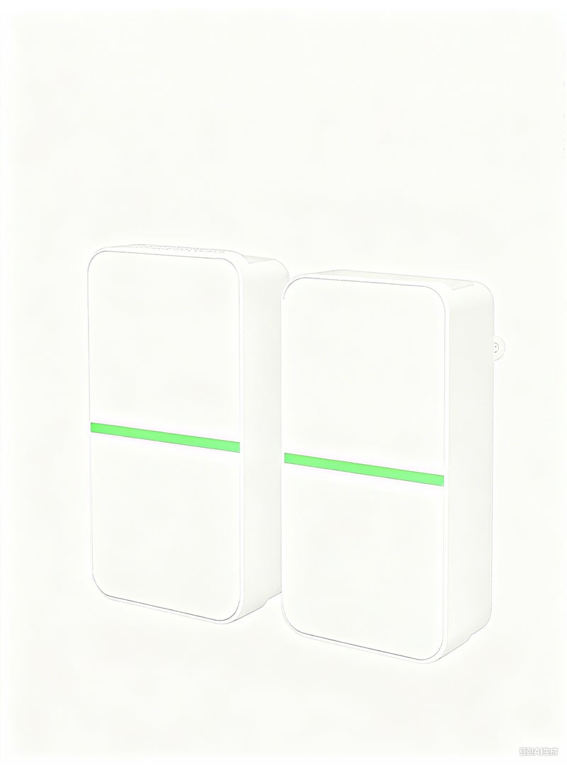 2 Pcs Certified Voltage Stabilizer for Home - 90V-290V Protection, Delay Start, Safety for AC/Fridge/TV