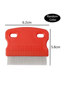 HY Soft Protection Salon Grooming Flea Comb, Medium, 3 Pcs Pet Lice Flea, Flea Comb Tear Stain Combs for Pet Grooming and Removal  - Image 2