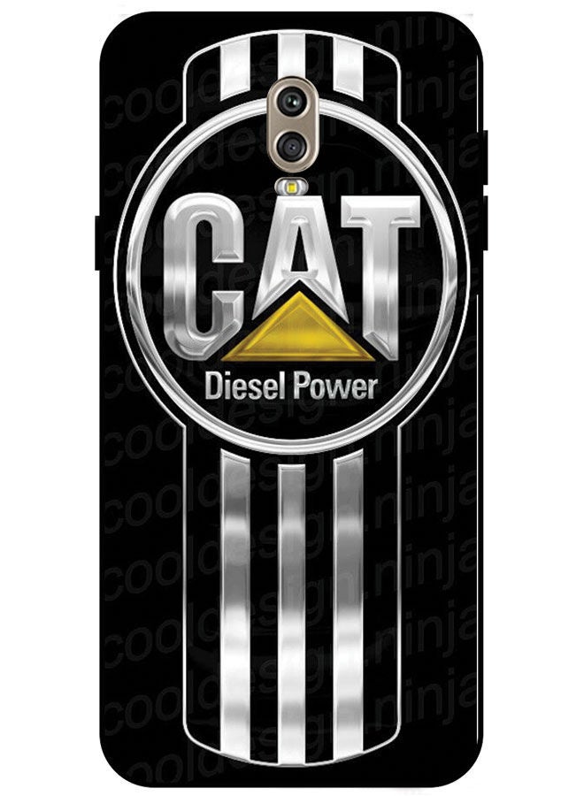 EYE CATCH Protective Case Cover For Samsung Galaxy J7 Plus Smart Series Printed Protective Case Cover for Samsung Galaxy J7 Plus Cat Diesel Power  - Image 1