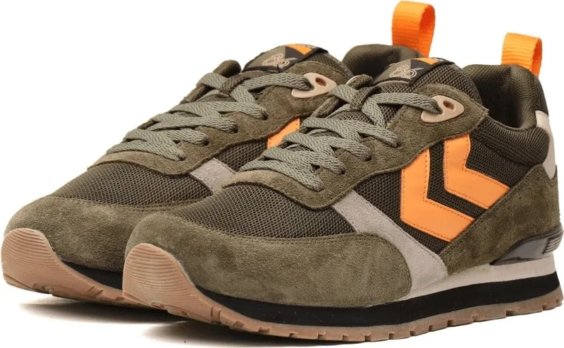 Hummel Monaco 86 Unisex Khaki Sports Shoes