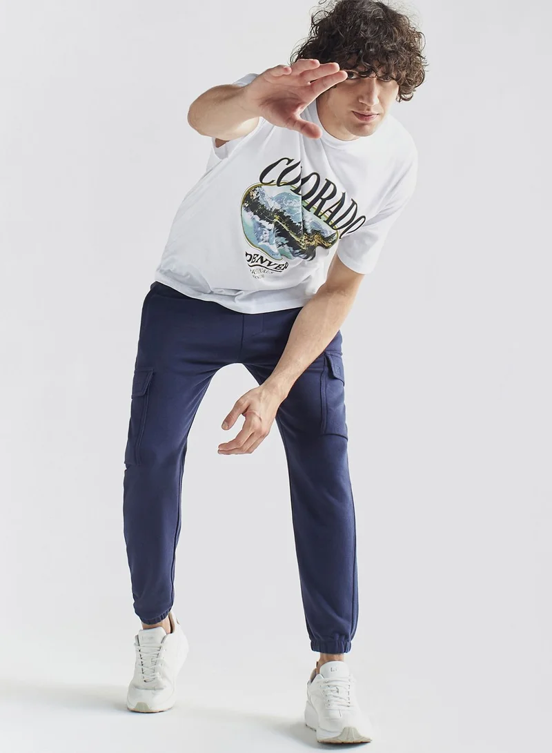 FAV Essential Flexi - Waist Cargo Sweatpants