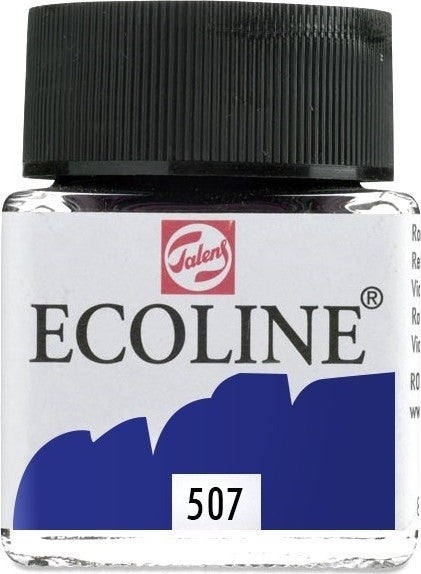 Ecoline Liquid Watercolor Ultramarine Violet 507 30ML