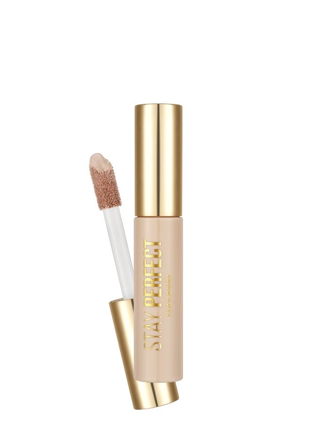 flormar Stay Perfect Concealer – 004 Ivory – Buildable, Long-Wear, Matte Finish, High Pigment, Blendable New-004 Ivory - Image 1