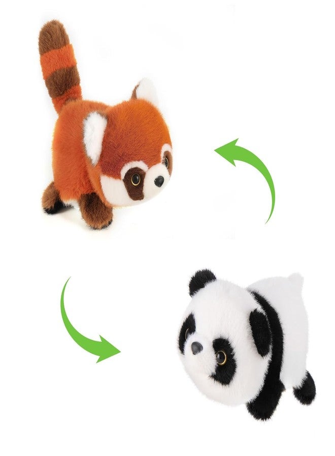 Tickles Reversible White and Red Panda Soft Stuffed Plush Animal Toy for Kids (Size: 25 cm) - Image 1