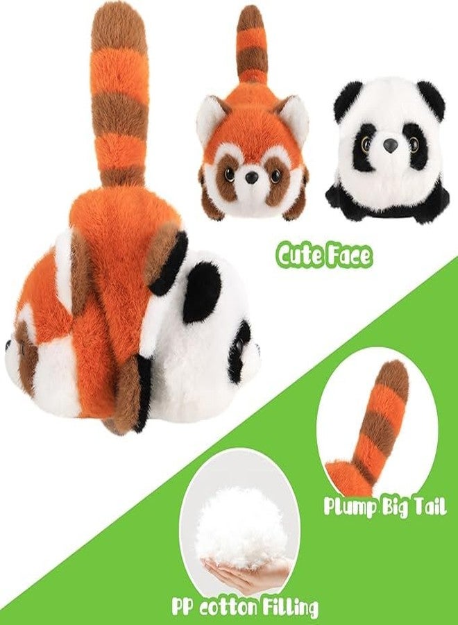 Tickles Reversible White and Red Panda Soft Stuffed Plush Animal Toy for Kids (Size: 25 cm) - Image 3