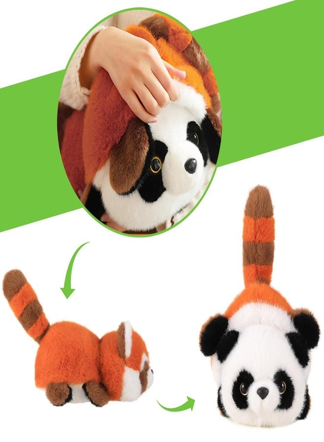 Tickles Reversible White and Red Panda Soft Stuffed Plush Animal Toy for Kids (Size: 25 cm) - Image 2