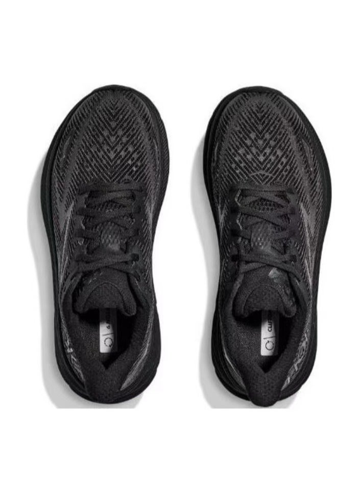 Hoka One One Clifton 9 Outdoor Running Sneakers Black  - Image 3