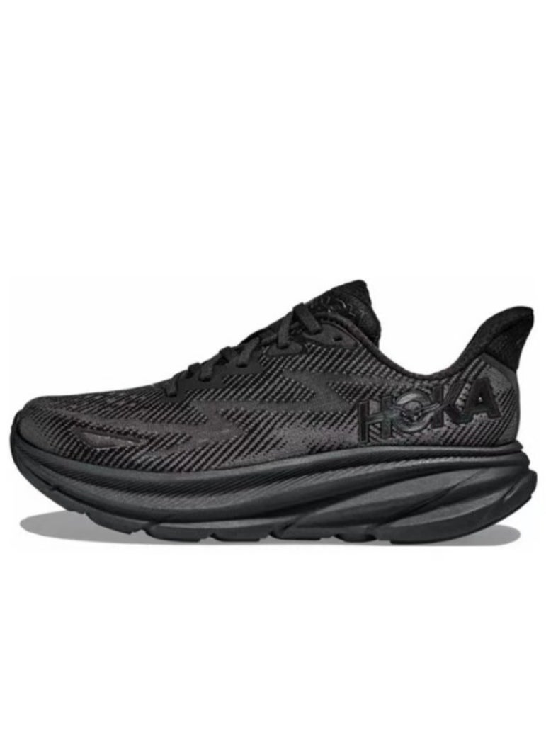 Hoka One One Clifton 9 Outdoor Running Sneakers Black  - Image 1