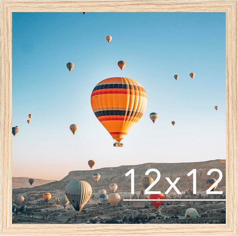 JCJMY مجموعة إطارات صور بحجم 24x24، سوداء اللون، مع ورقة تغطية بحجم 20x24؛ لعرض الصور بحجم 20x24 مع أو بدون ورقة تغطية، أو بدون ورقة تغطية لعرض الصور بحجم 24x24؛ إطارات كبيرة للتعليق على الجدار، مصنوعة من البلاستيك المقاوم للكسر، مجموعتان. - Image 1