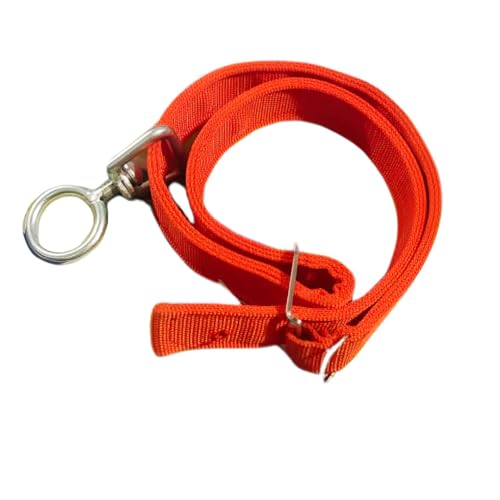 FARMER KING MAT Farmer King Cow/Buffalo/Bull/Horse Solid Nylon Neck Belt, Rock Strong Collar, 1 Meter Adjustable Bel - Image 1