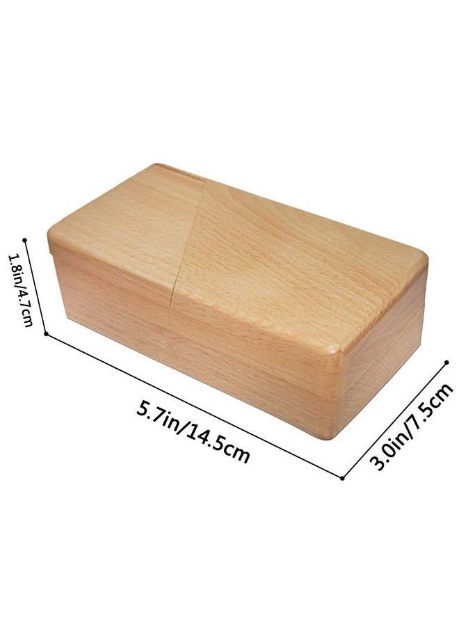 DC-BEAUTIFUL Impossible Puzzle Box 3D Brain Teaser Toy, Original Color Surprise Wooden Magic Box Gift Secret Box For Party Favor Birthday  - Image 5