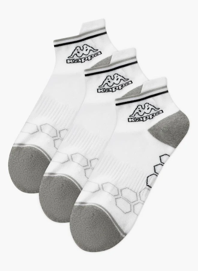 Kappa Kappa Men Socks Ankle Length Half Terry - Set of 3