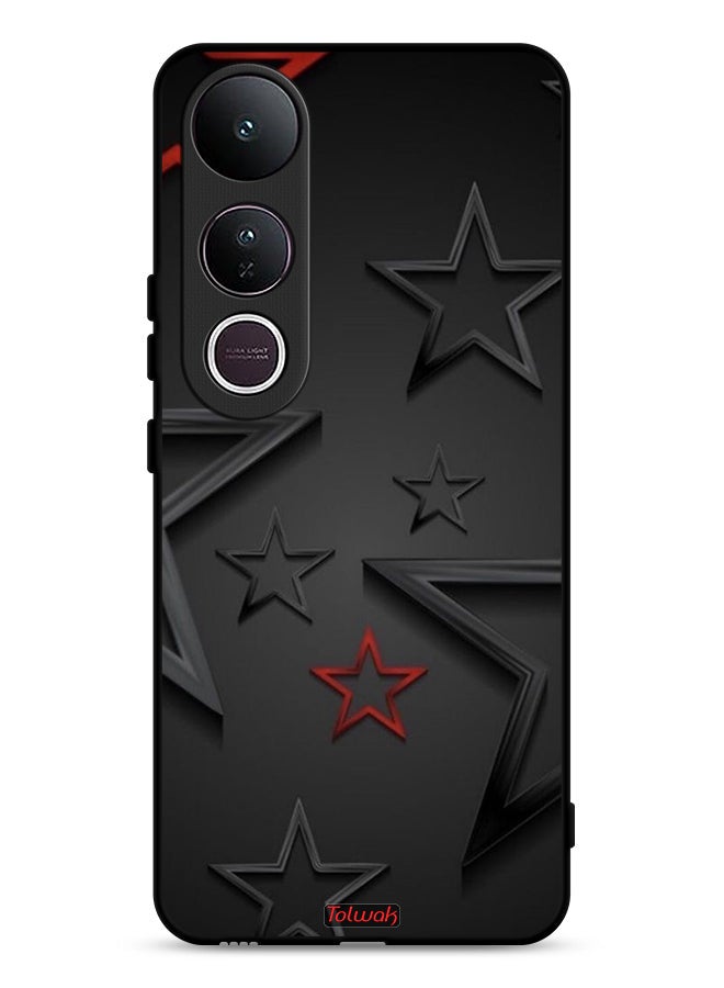 Tolwak Vivo V50 Lite Protective Case Cover Stars Pattern