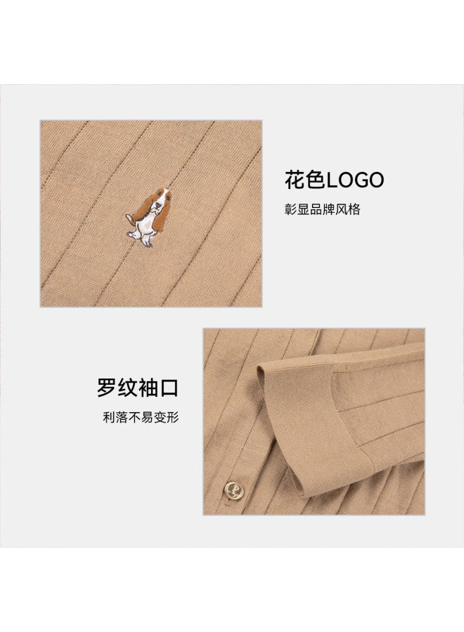 Hush Puppies Autumn And Winter Casual Commuting Elegant Cashmere Wool Women's Knitted Sweater Soft And Cozy Early Autumn Warm Cardigan Coat - Image 5