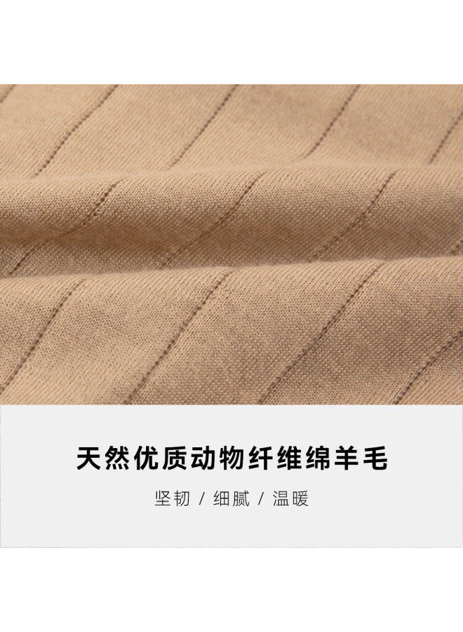 Hush Puppies Autumn And Winter Casual Commuting Elegant Cashmere Wool Women's Knitted Sweater Soft And Cozy Early Autumn Warm Cardigan Coat - Image 4