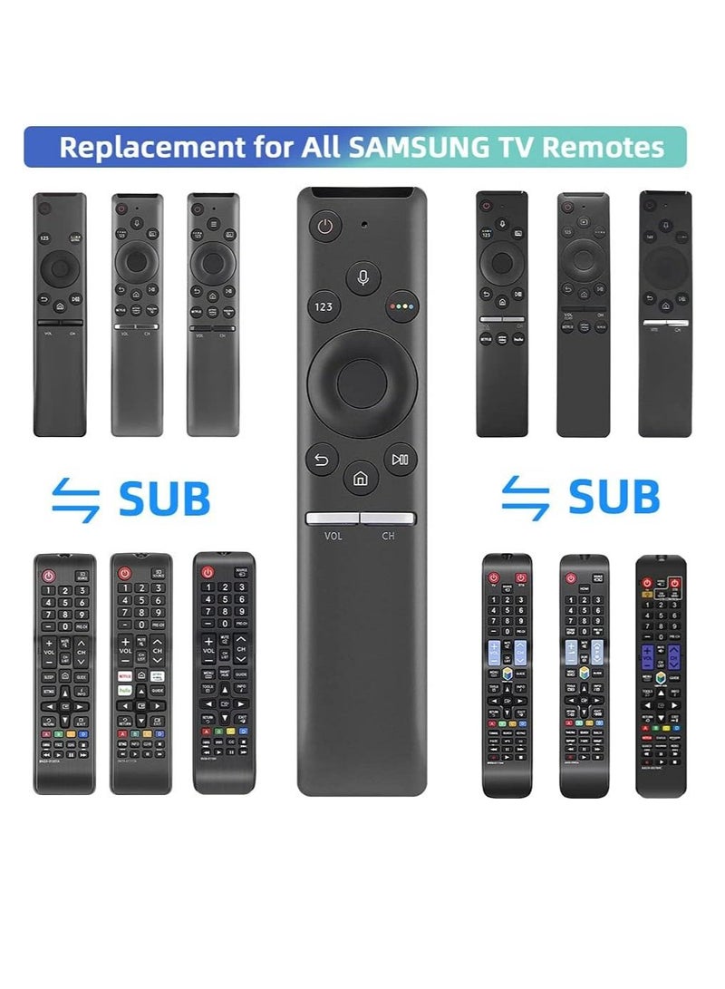 Universal Voice Remote Control for Samsung Smart TV LED QLED LCD 4K 8K UHD HDTV 3D Crystal Frame Curved Smart TV - Image 4
