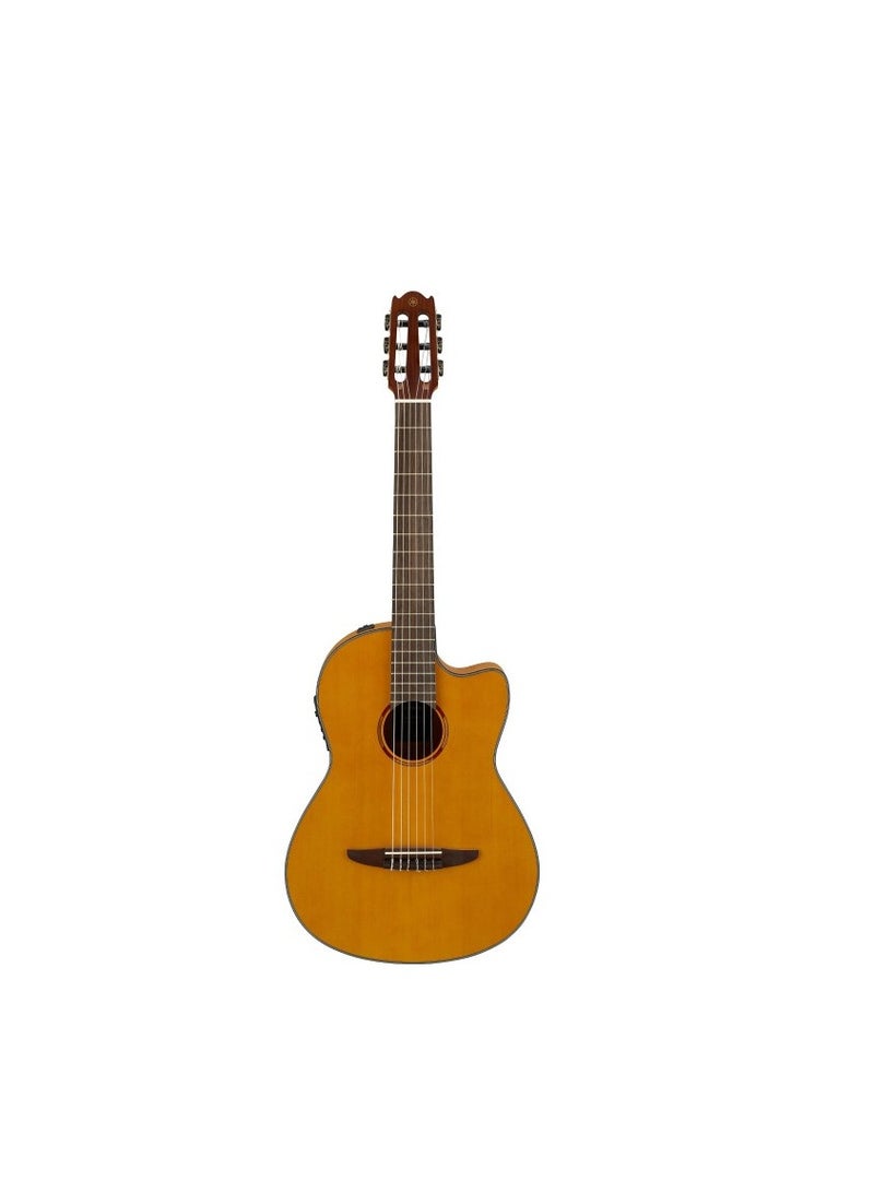 Yamaha NCX1FM Acoustic-Electric Guitar - Natural - Image 2