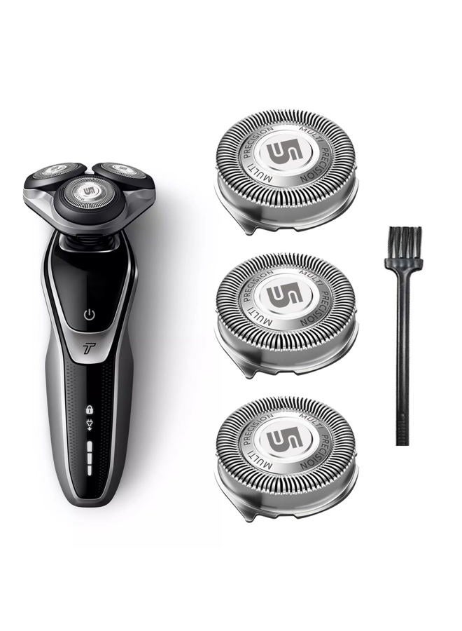 innobeaut SH50 Replacement Heads for Philips Norelco Series 5000 Electric Shaver, Replacement Blades Head Fit for Phillips Series 5000 (S5xxx), AquaTouch (S5xxx), PowerTouch (PT8xx, PT7xx) (3 count (Pack of 1)) - Image 1