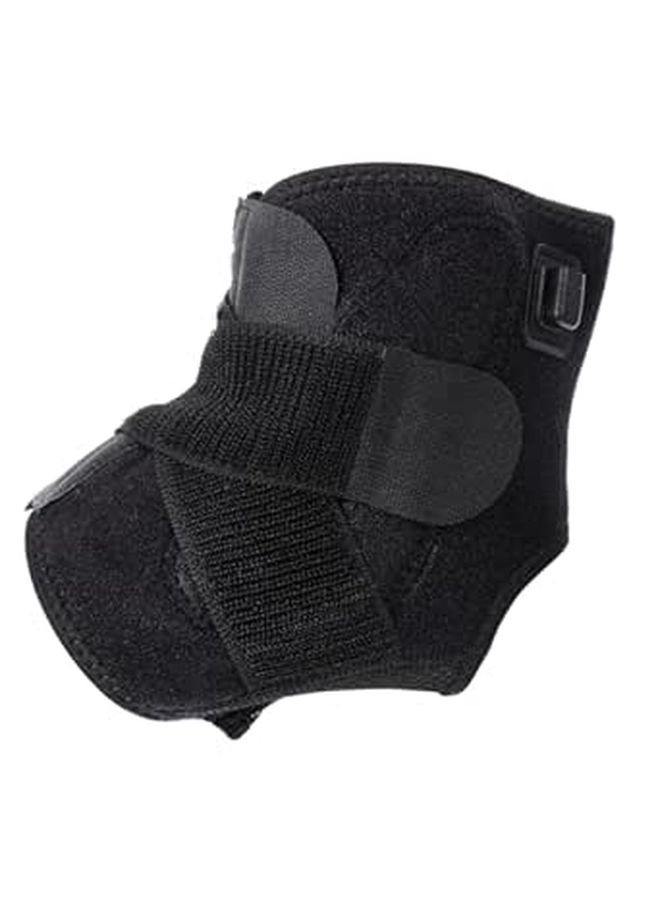 Heated Ankle Brace Compression Wrap For Sprains With Adjustable Strap Black For Sports And Daily Use - Image 1
