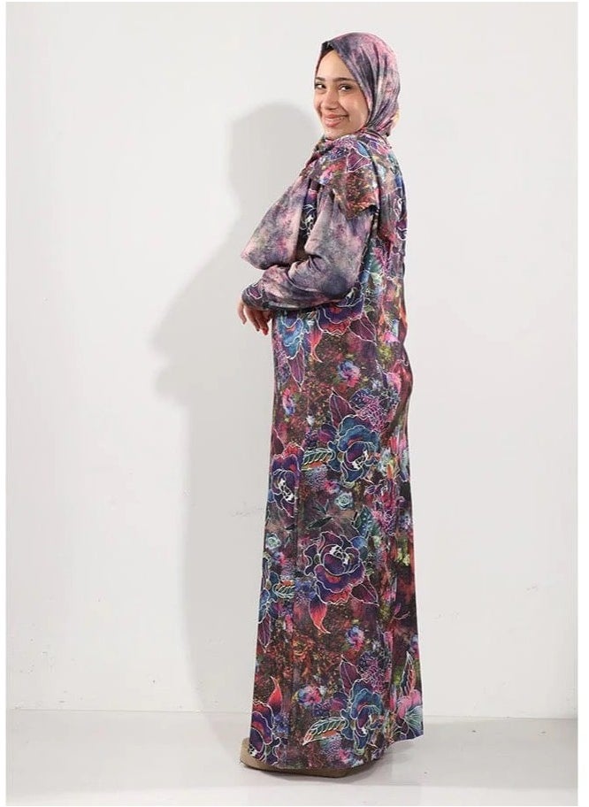 Generic Isdal Dress For Women and Girls - Lycra  - Image 2