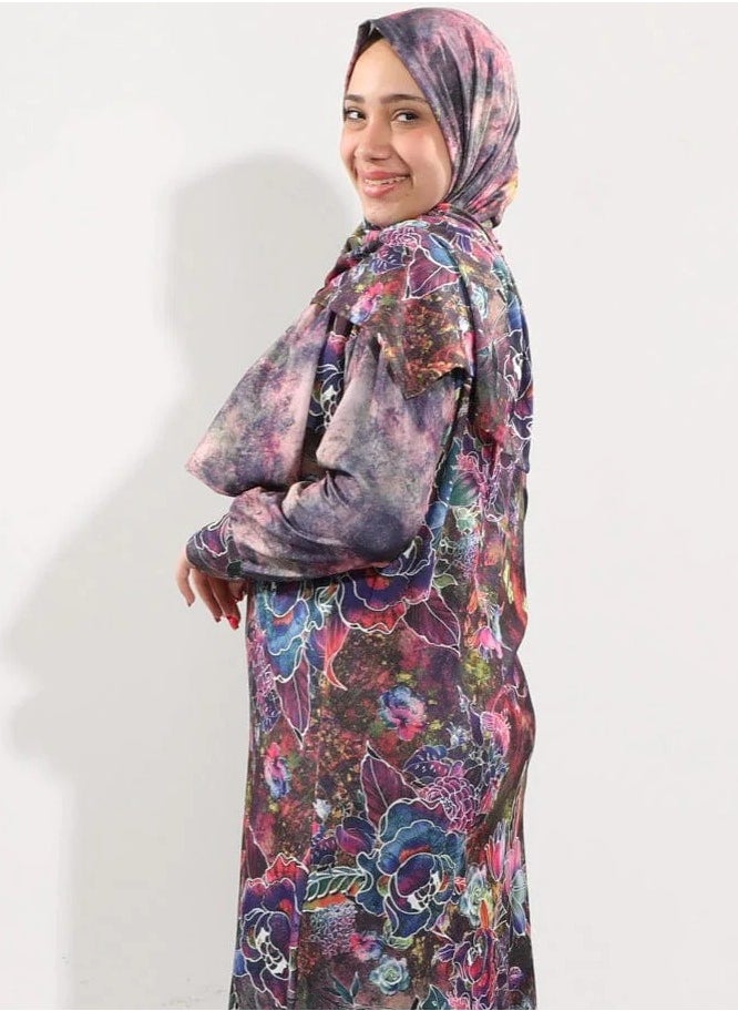 Generic Isdal Dress For Women and Girls - Lycra  - Image 4