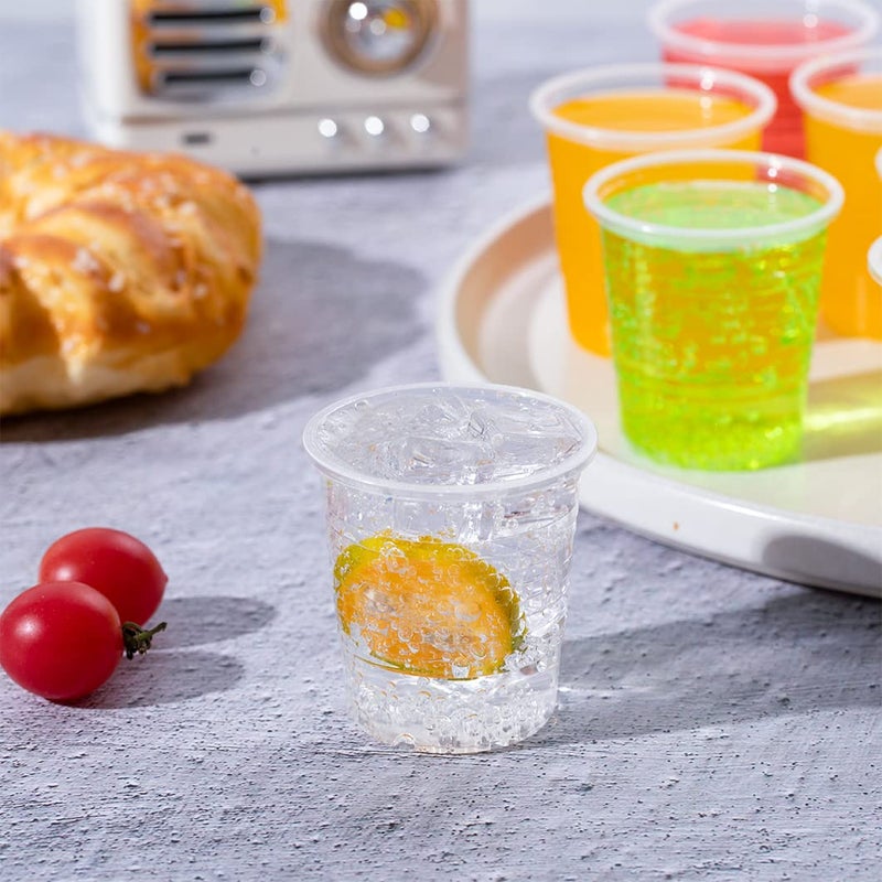 SIUQ 600 Pack 3 oz Clear Plastic Cups  Disposable Bathroom Mouthwash Cups  Small Plastic Drinking Cups for Ice Tea  Tasting  Party  Picnic  BBQ  Travel and Event - Image 4
