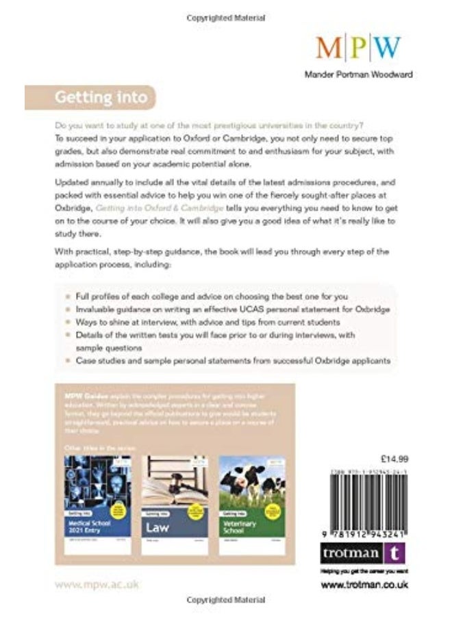 Getting into Oxford and Cambridge 2021 Entry  - Image 2