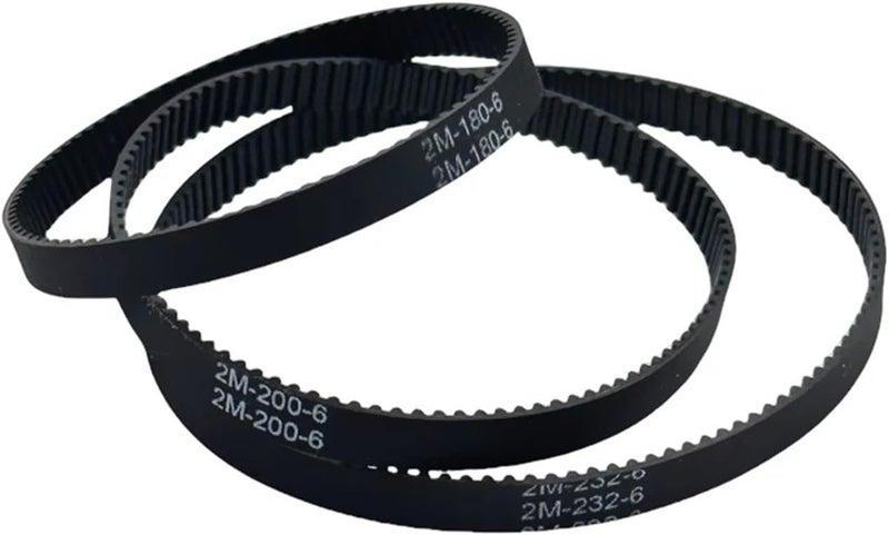 1PC 2GT Belt Width 6mm GT2 Timing Closed Loop Rubber Perimeter 168mm~260mm Synchronous 3D Printer Parts leisurely(2GT-168mm) - Image 3