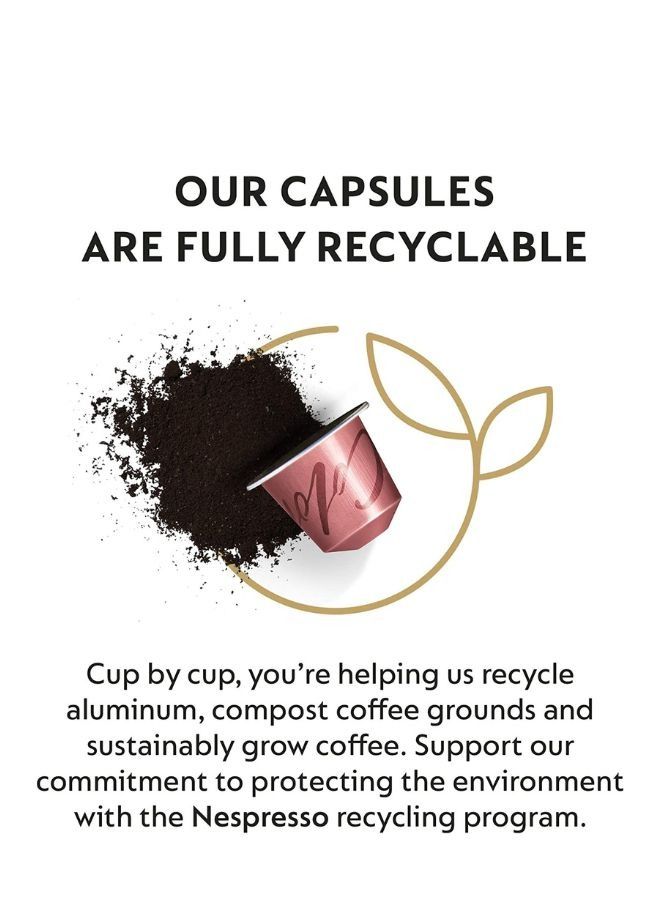 نسبرسو كبسولات نسبريسو ماستر أوريجين كولومبيا أوريجينال لاين ، 6 مزيج تحميص متوسط الكثافة ، نكهات قهوة أرابيكا متوسطة التحميص 10 كبسولات - Image 2