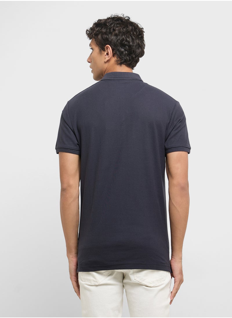 BRAVE SOUL - Basic Polo Shirt - Image 1