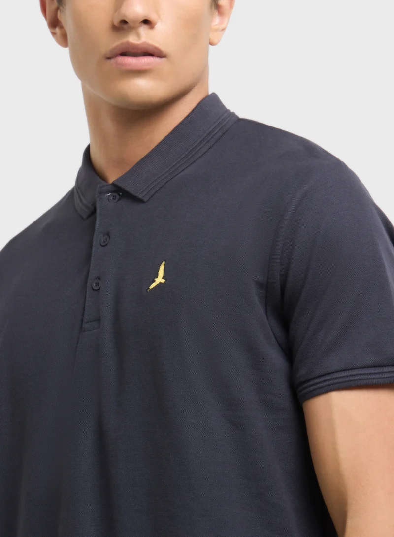 BRAVE SOUL Basic Polo Shirt