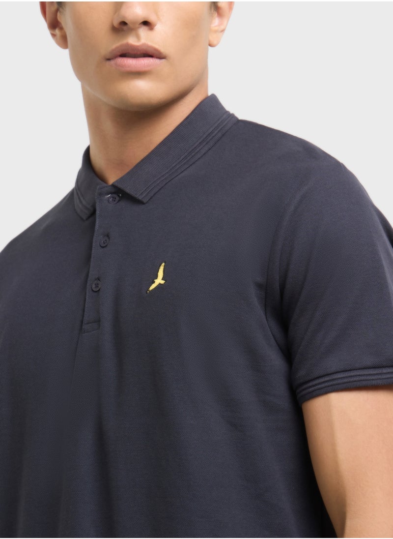 BRAVE SOUL - Basic Polo Shirt - Image 1