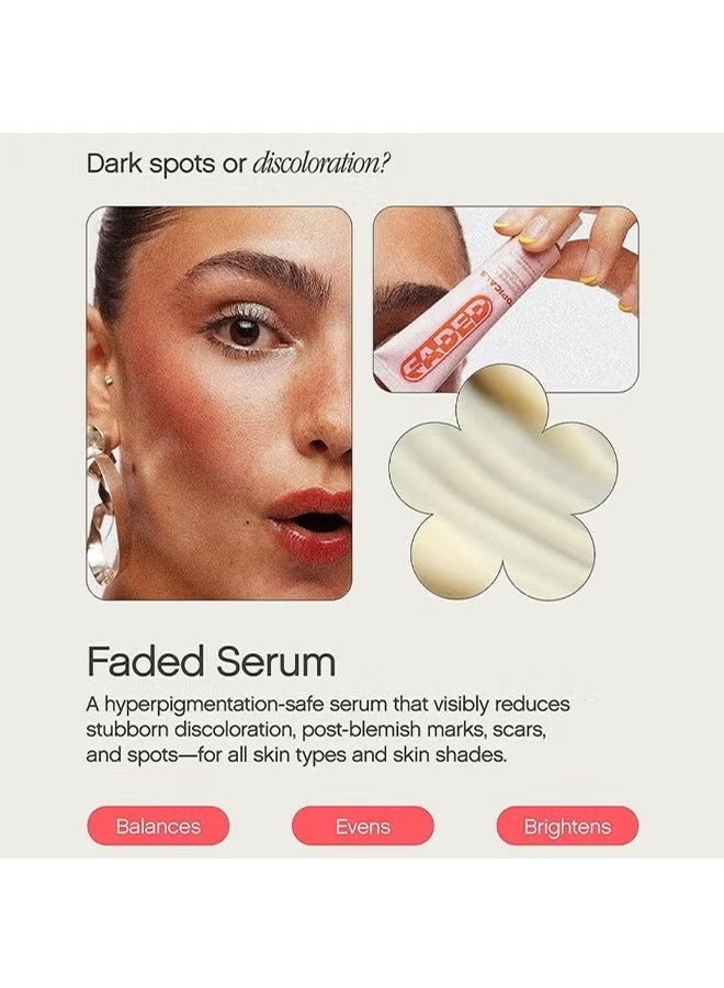توبيكالز Topicals Brightening and Clearing Serum | Reduces Discoloration, Post-Blemish Marks, Scars and Spots | Contains Kojic Acid and Niacinamide | Dermatologist-tested, Vegan, Cruelty-Free (50ml/1.7 Fl Oz) - Image 3