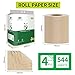 QingYa Bamboo Toilet Paper 4Ply 18 Rolls 200 Sheets Per Roll Total 3600 Sheets Unbleached Sustainable and Tree Free Soft Strong EarthFriendly - Image 4