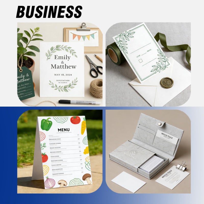 WritePads Veritas White Cardstock 8.5 x 11â€, 110LB/199GSM Heavyweight Card Stock, 100 Sheets, Thick Cardstock Printer Paper for Copy, Printing, Art Projects, Invitations, Made In USA - Image 4