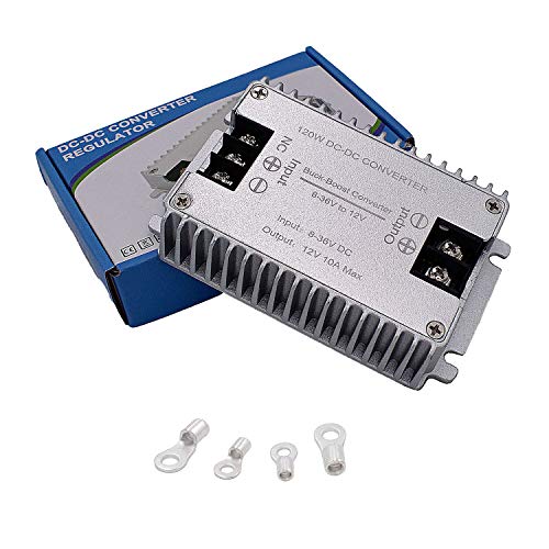 Valefod DC to DC High Efficiency Voltage Converter 8-36V to 12V 10A 120W Buck-Boost Converter DIY Power Supply Step-Down/Up Transformer - Image 5