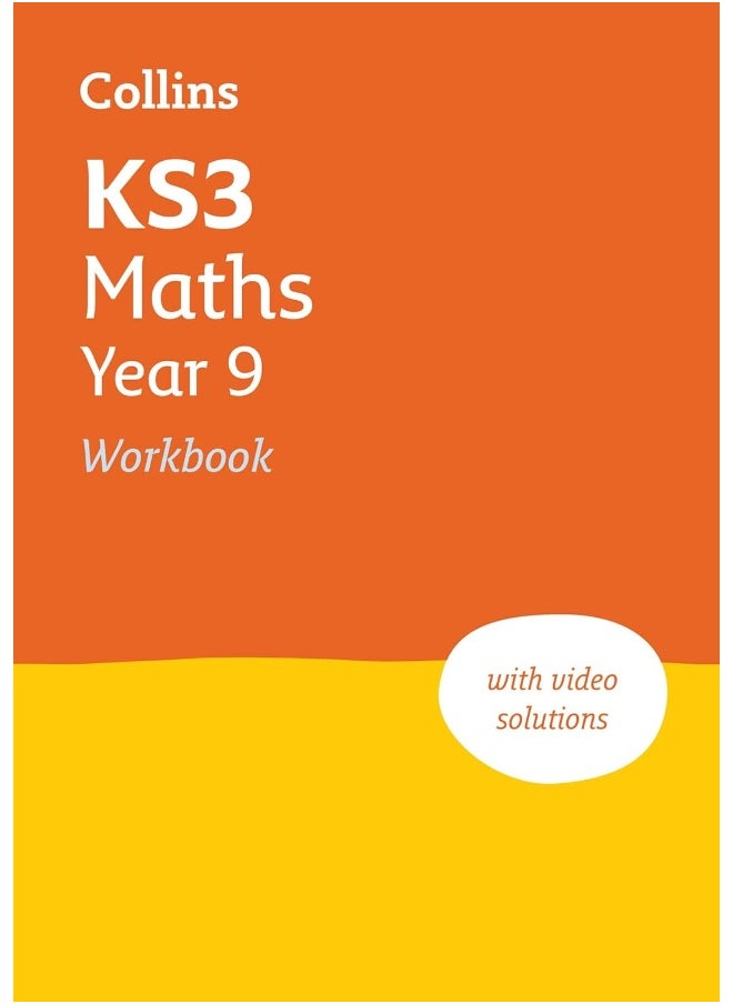 KS3 Maths Year 9 Workbook: Practice questions covering all KS3 Maths Year 9 curriculum topics  - Image 1