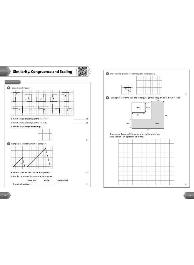 KS3 Maths Year 9 Workbook: Practice questions covering all KS3 Maths Year 9 curriculum topics  - Image 4