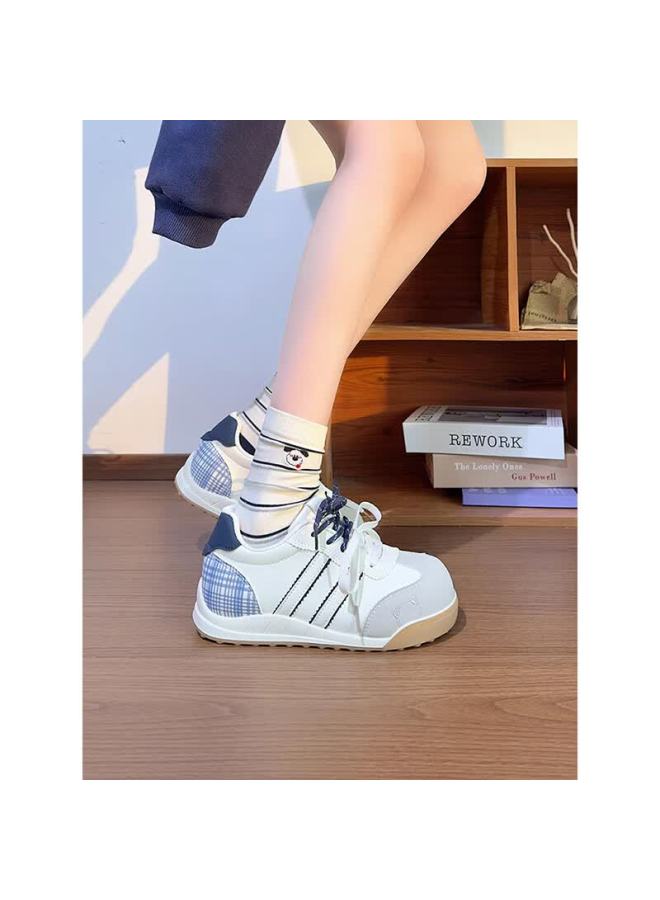 Humanity Renben Lightweight Soft Sole German Training Shoes Women  Spring Autumn New Original Versatile Flat Cute White Shoes Women Trend - Image 3