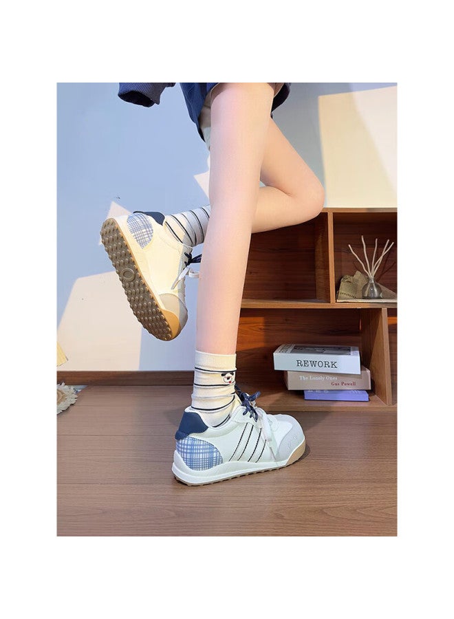 Humanity Renben Lightweight Soft Sole German Training Shoes Women  Spring Autumn New Original Versatile Flat Cute White Shoes Women Trend - Image 2