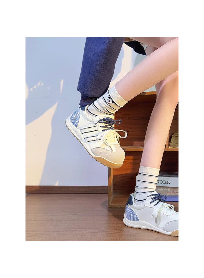 Humanity Renben Lightweight Soft Sole German Training Shoes Women  Spring Autumn New Original Versatile Flat Cute White Shoes Women Trend - Image 1