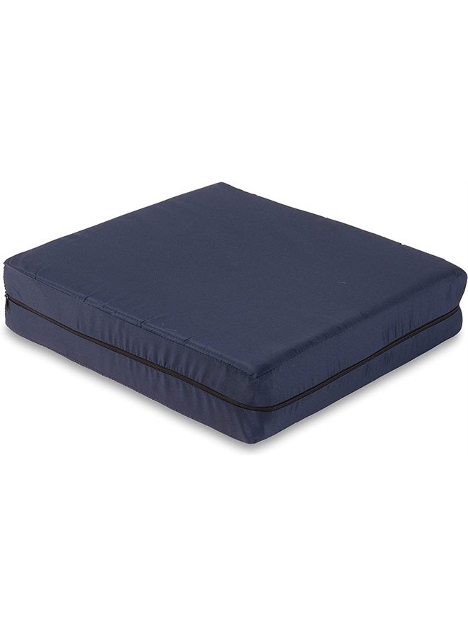 DMI Cushion for Office Chairs, Wheelchairs, FSA HSA Eligible, Scooters, Kitchen or Car Seats for Support and Height while Reducing Stress on Back, Tailbone or Sciatica. - Image 1