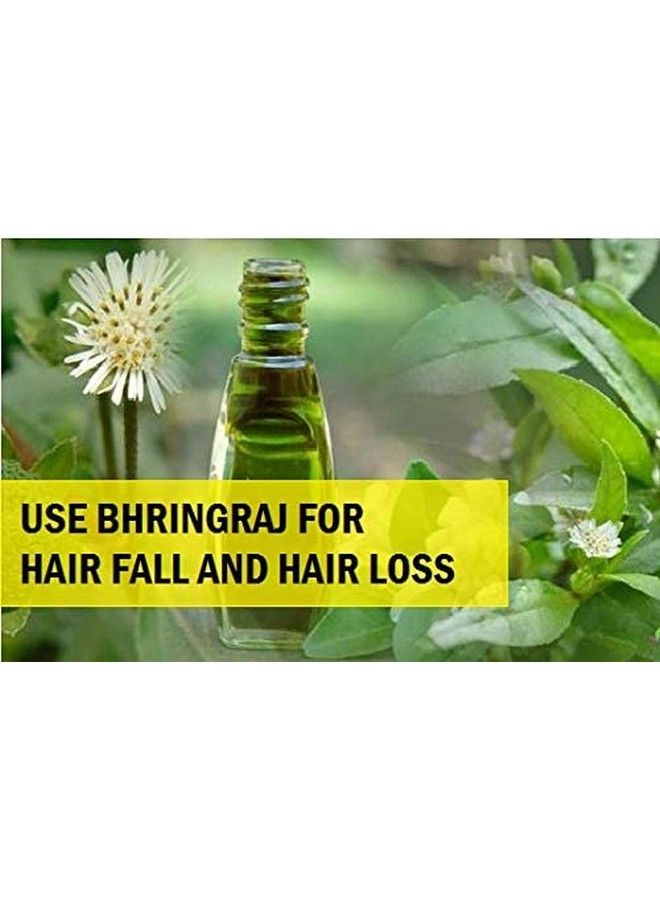 KHADI RISHIKESH زيت شعر برينجراج الأيورفيدي النقي بنسبة 100%؛ لإعادة نمو الشعر والتحكم في تساقط الشعر وتقليل قشرة الرأس لجميع أنواع الشعر (للذكور والإناث) 210 مل - Image 3