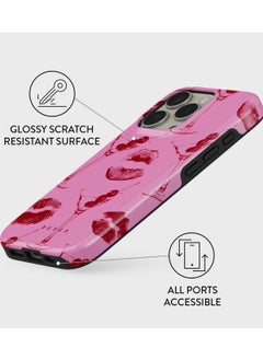 BURGA iPhone 16 Pro Max Case, 2 Piece Hard Shell + TPU Interior, Shock Absorption, All Port Accessible, Raised Bezel For Screen & Camera Protection, Never Fading HQ Print,  Call Me  - Image 4