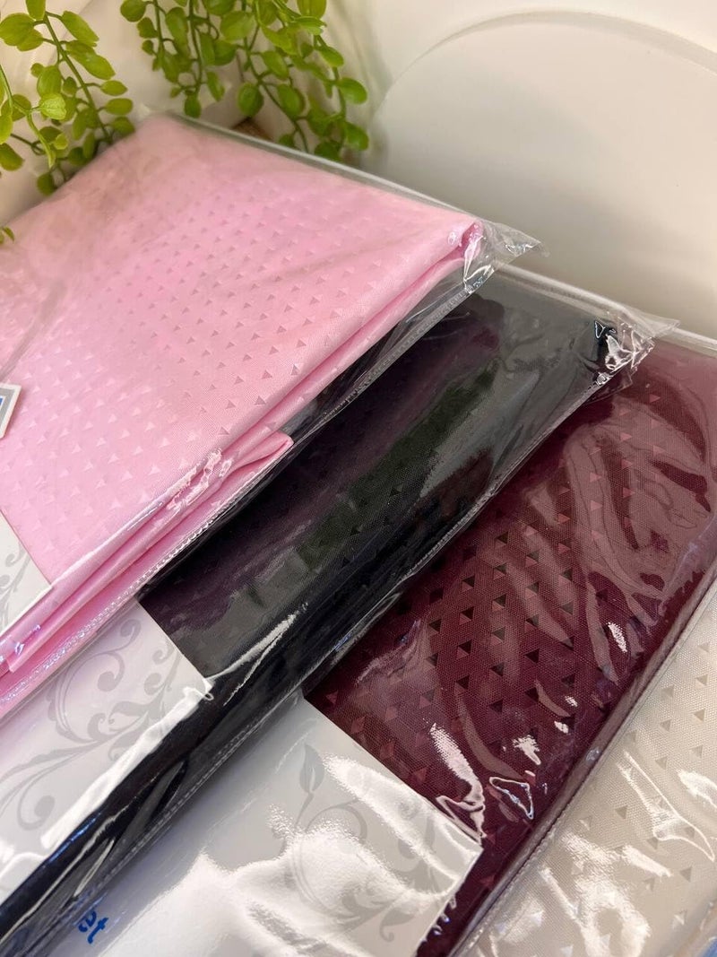 ستارة حمام بانيو وتر بروف طاردة للمياه, مقاس: 180* 180سم لون:pink، مقاوم للماء - Image 5