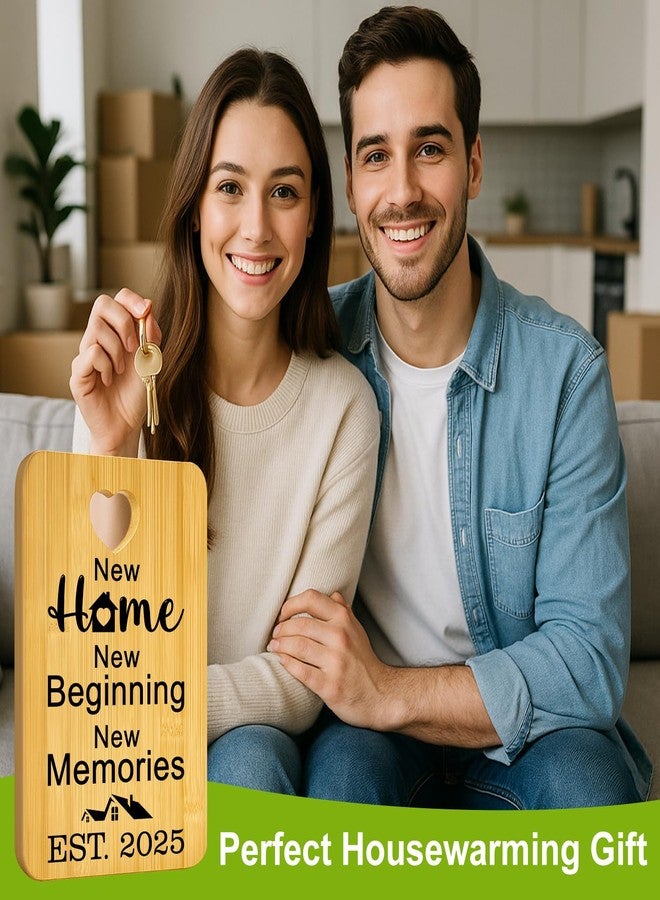 Hilislog Unique Housewarming Gifts for New Homeowners First New Home Gifts for Neighbor, Friends, Realtor Closing Gift for Home Buyers New House Owners Presents Party New Apartment Cutting Board Gift - Image 2