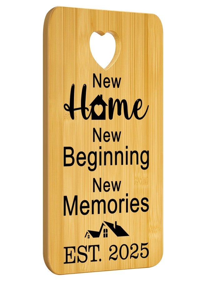 Hilislog Unique Housewarming Gifts for New Homeowners First New Home Gifts for Neighbor, Friends, Realtor Closing Gift for Home Buyers New House Owners Presents Party New Apartment Cutting Board Gift - Image 1