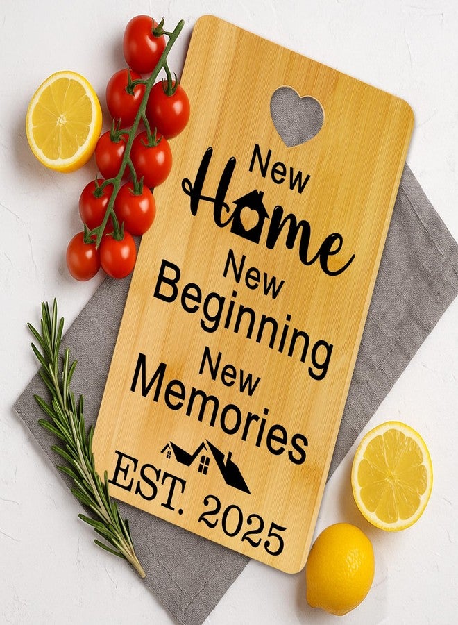Hilislog Unique Housewarming Gifts for New Homeowners First New Home Gifts for Neighbor, Friends, Realtor Closing Gift for Home Buyers New House Owners Presents Party New Apartment Cutting Board Gift - Image 4