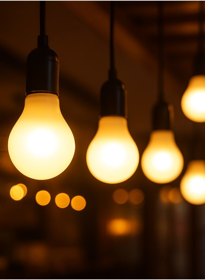 MODI LED Bulb 4.5W E27 Base – Warm White 3000K, 410 Lumens, 200° Beam Angle, Energy-Saving LED Lamp for Home, Office, Ceiling, Chandelier & Decorative Lighting – Long Life 25,000 Hours - Image 4